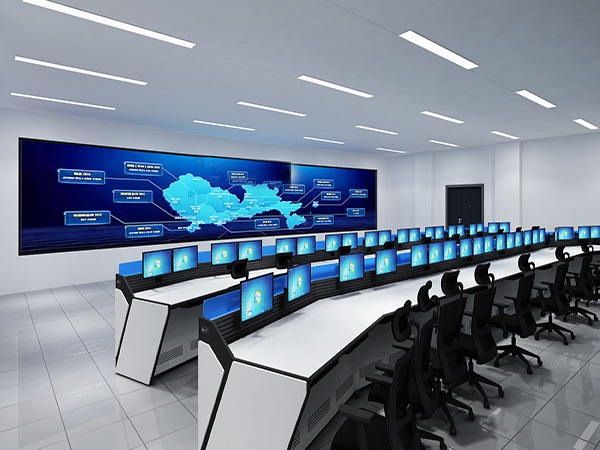 控制室操作臺何種形狀較受歡迎