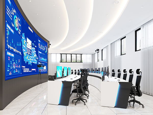 指揮中心控制臺成品是如何做出來的